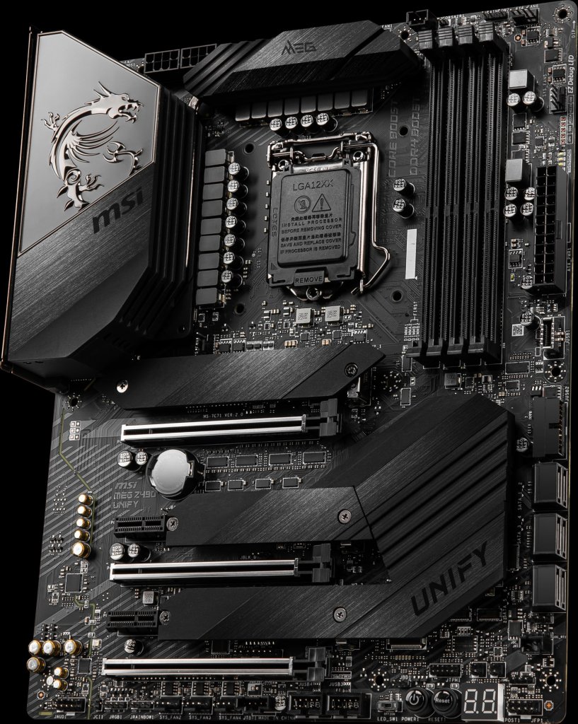 [08/05/2020] Für Comet Lake: MSI Z490 Unify-Mainboards ohne RGB-Beleuchtung (2)