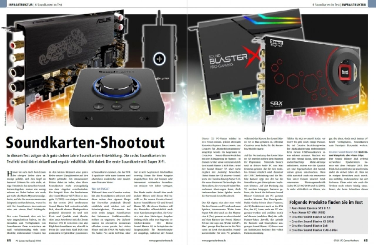 [27/05/2020] PCGH Ausgabe #237 -&nbsp;Soundkartentest