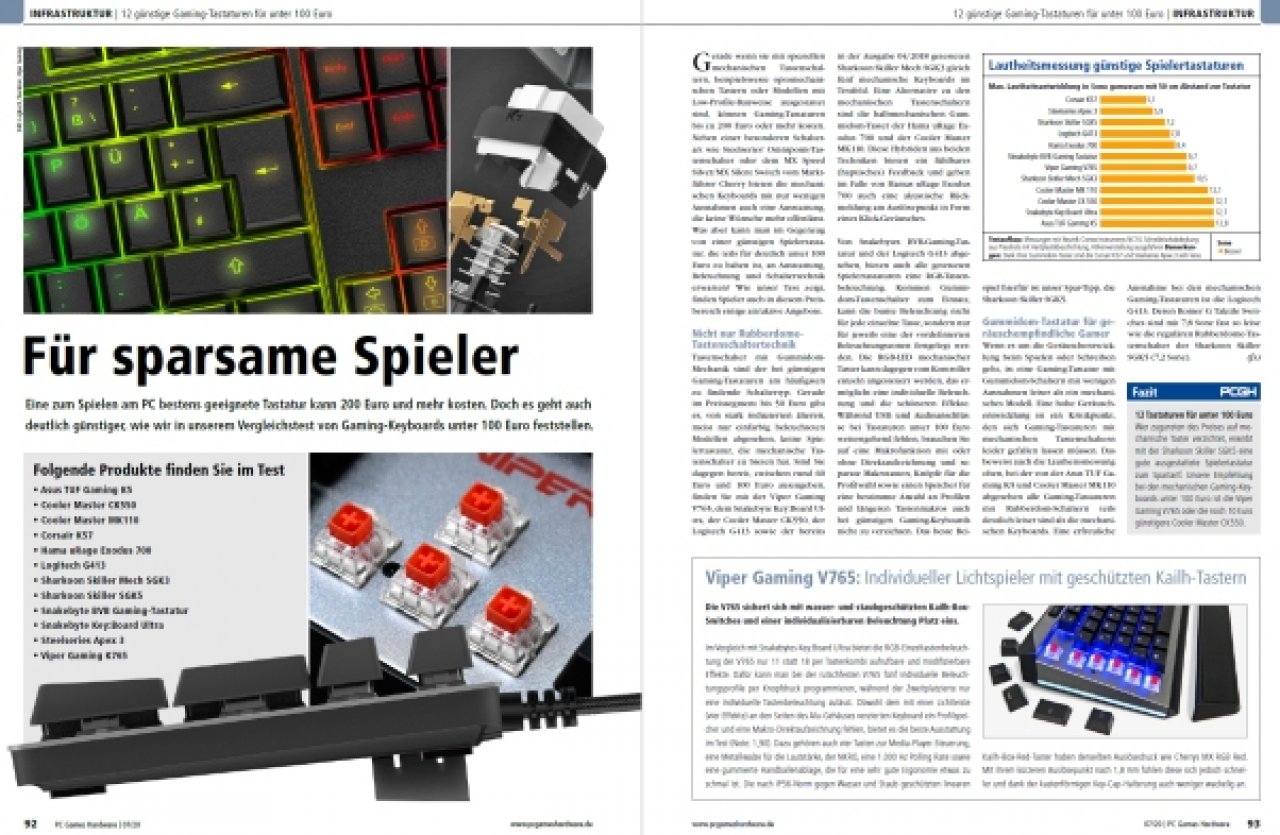 [27/05/2020] PCGH Ausgabe #237 -&nbsp;Günstige Tastaturen