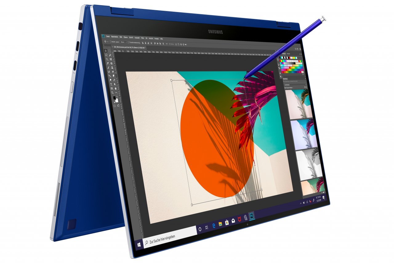 [29/05/2020] Samsung Galaxy Book Flex NP950QCG Royal Blue Dynamisch 2 S Pen rgb