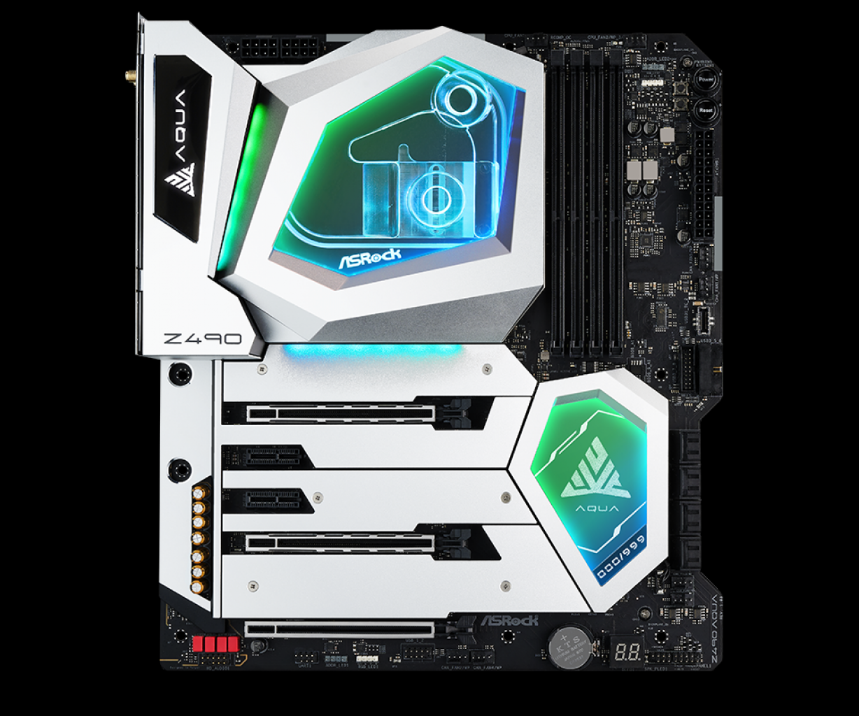 [06/05/2020] Comet Lakes unter Wasser: Asrock mit limitiertem Z490 Aqua (5)