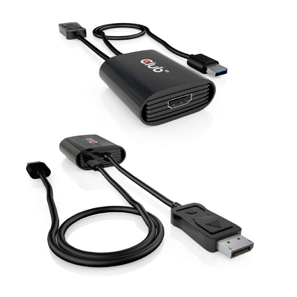 [17/06/2020] Club 3D CAC-1085: Adapter von Display Port 1.4 aufc HDMI 2.1 (1)