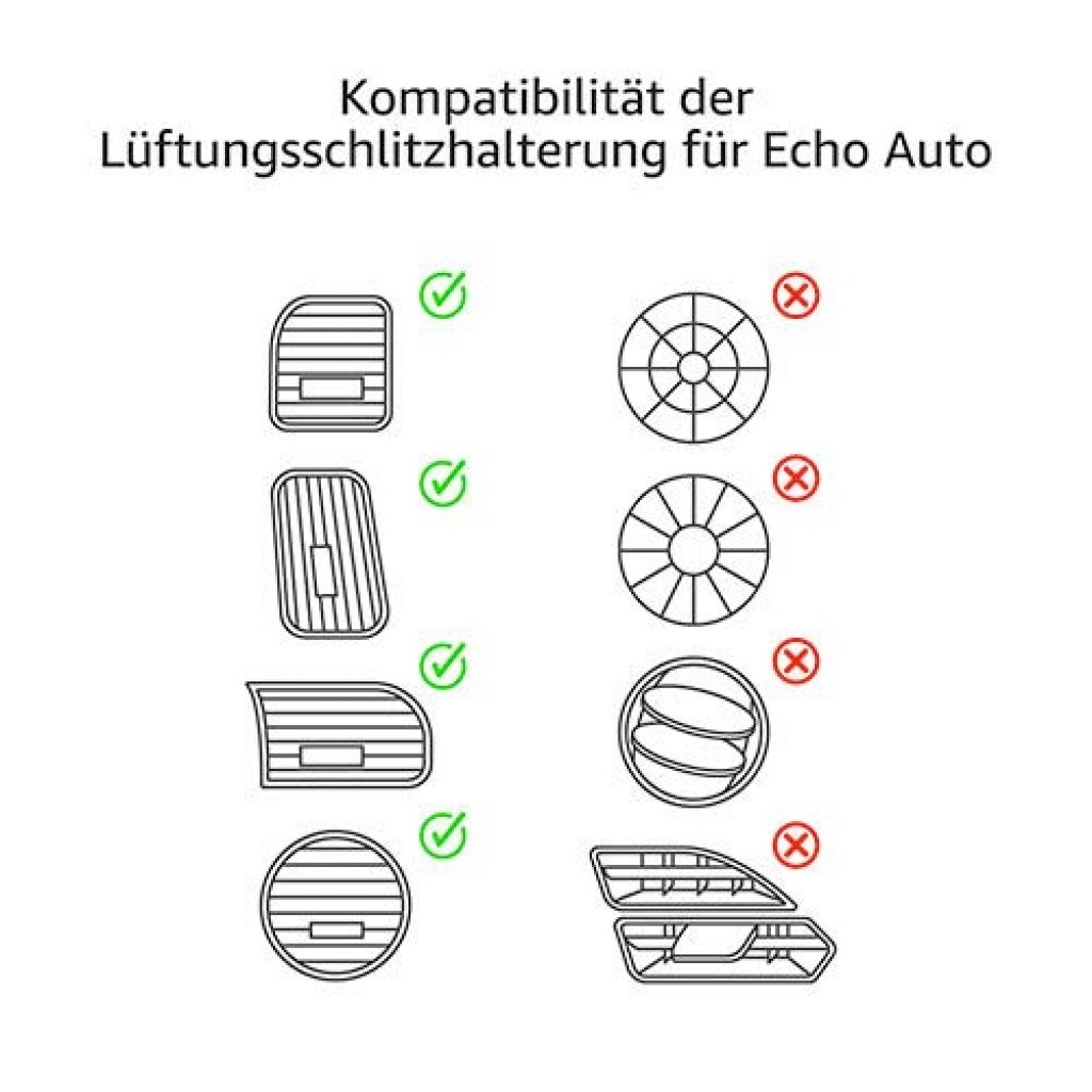 [17/06/2020] Kompatibilität der Halterung vom Echo Auto.
