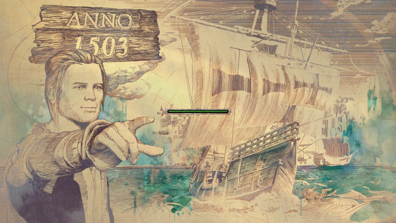 [23/06/2020] Ein liebevoll gestalteter Ladebildschirm in Anno 1503.