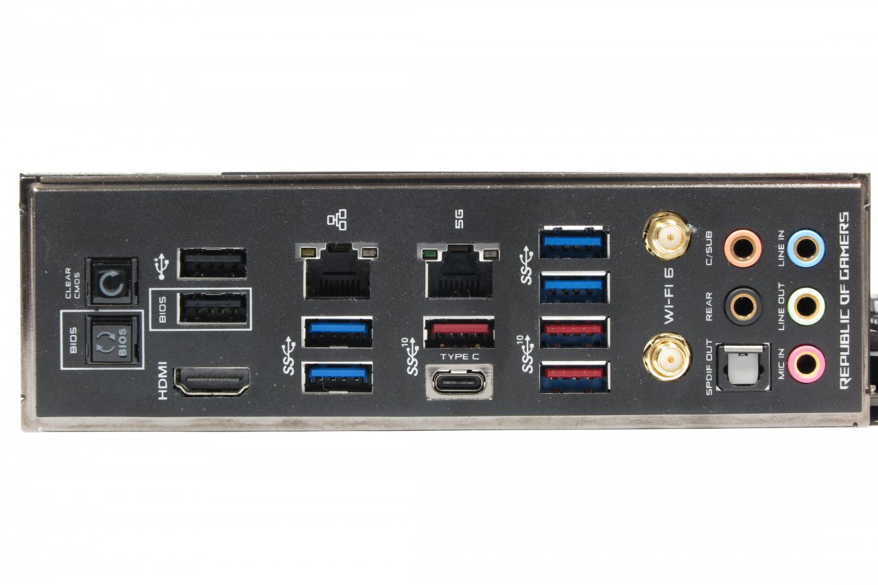 [30/06/2020] Asus Maximus XII Hero WiFi: I/O