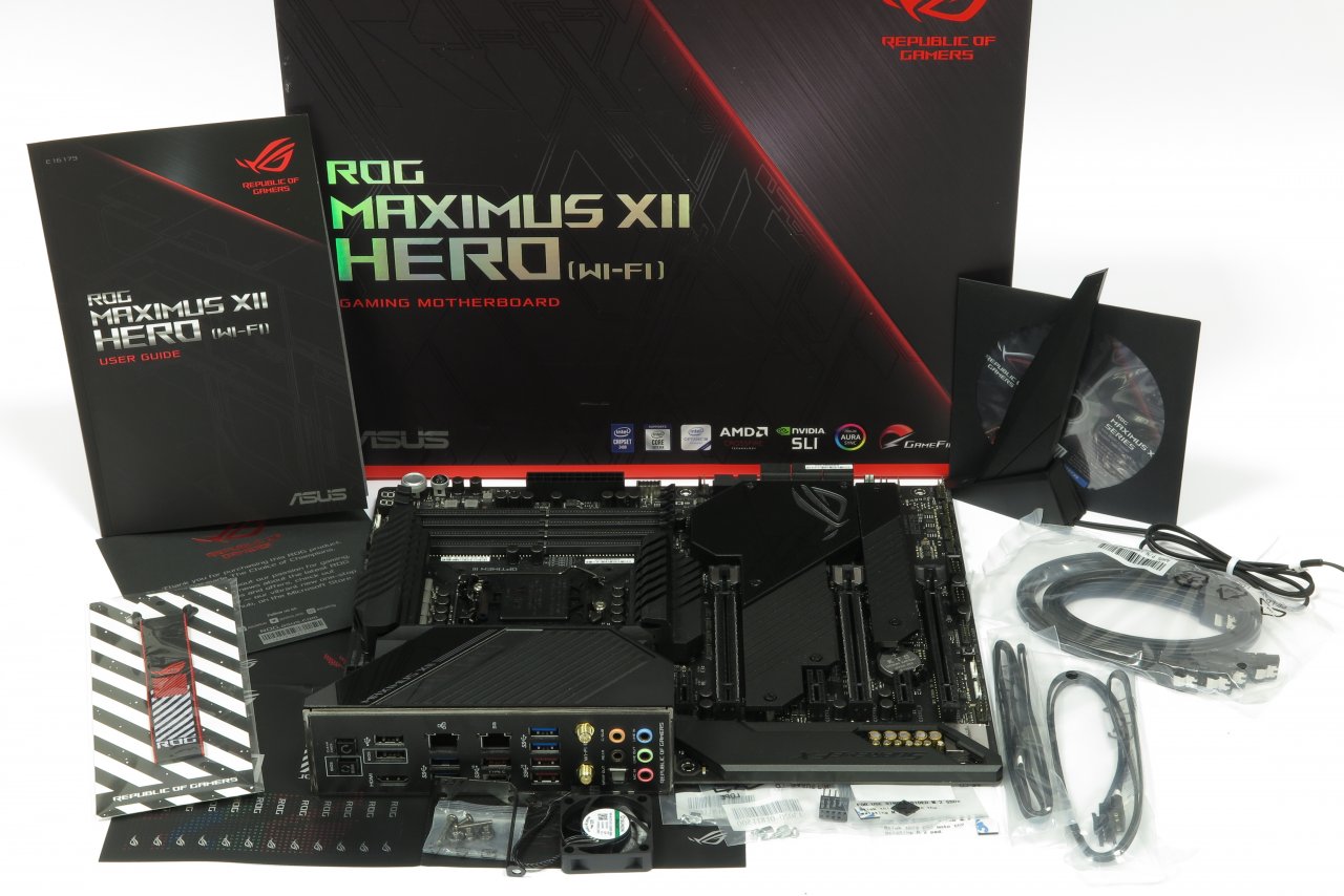 [30/06/2020] Asus Maximus XII Hero WiFi: Packungsinhalt