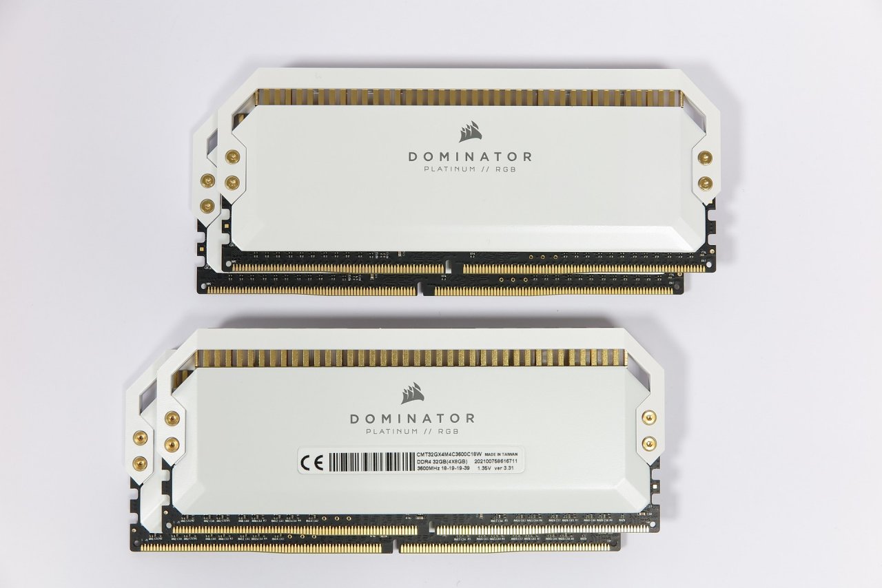 [07/06/2020] Corsair Dominator Platinum RGB (White) CMT32GX4M4C3600C18W