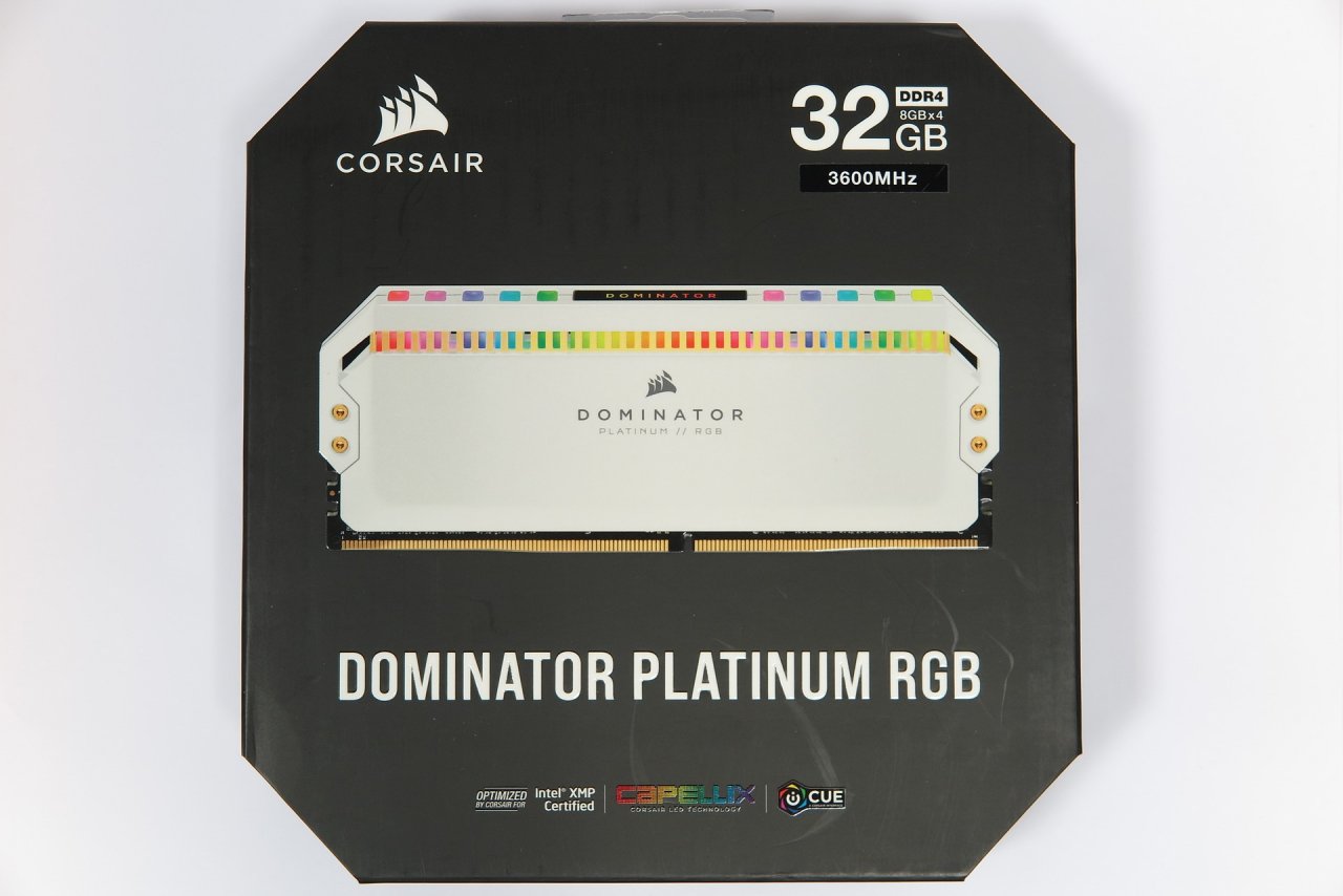 [07/06/2020] Corsair Dominator Platinum RGB (White) CMT32GX4M4C3600C18W