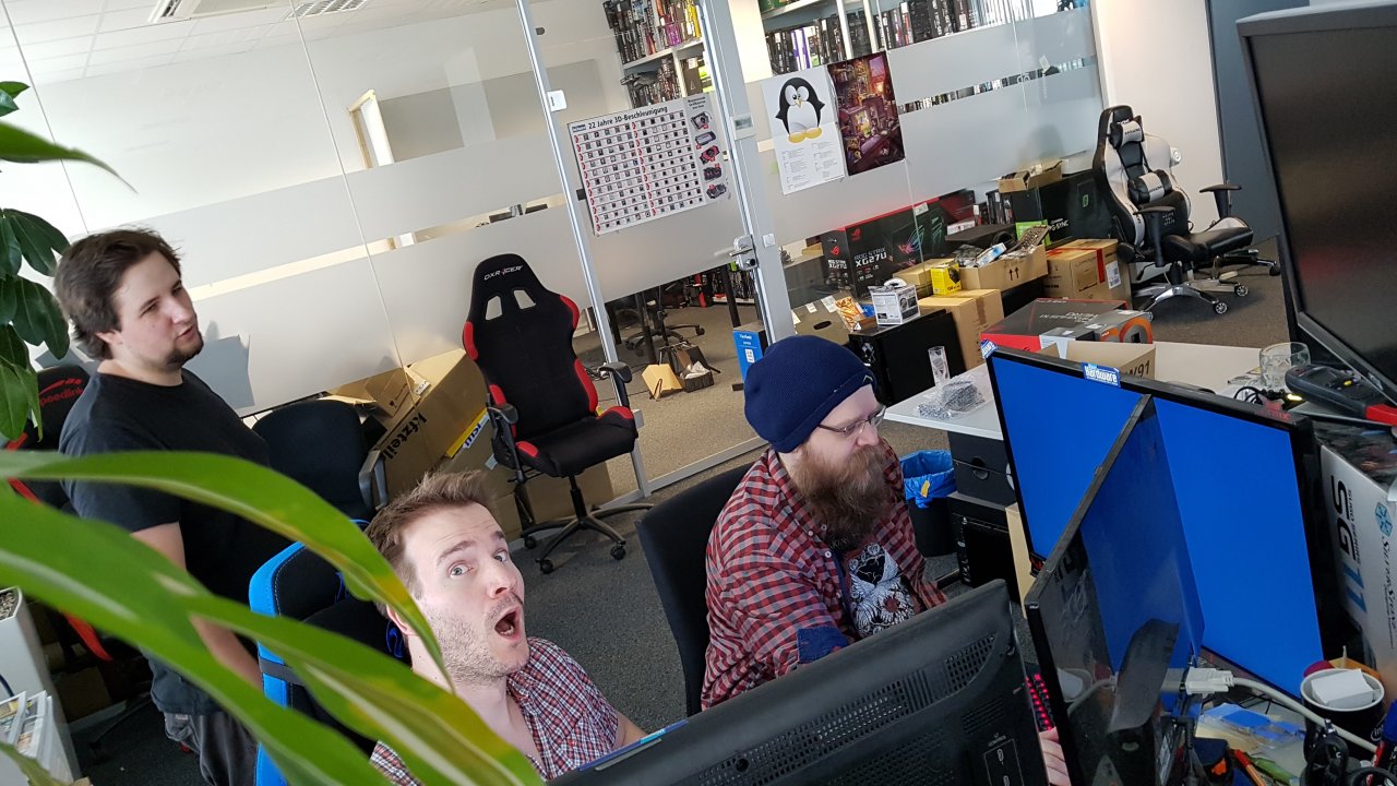 [29/06/2020] Hier sehen Sie RAM-OC in Aktion. Also Stephan, nicht den Speicher.