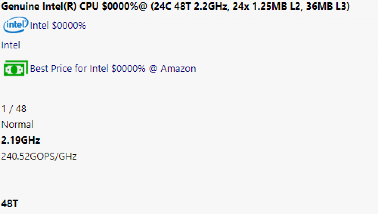 [02/06/2020] Intel Ice Lake-SP: CPU mit 24 Kernen bis 2,9 GHz in Datenbanken gesichtet (3)