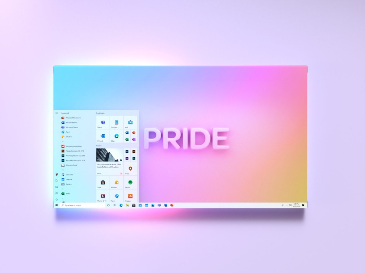 [25/06/2020] Windows 10 Startmenu Design 2020 21 03