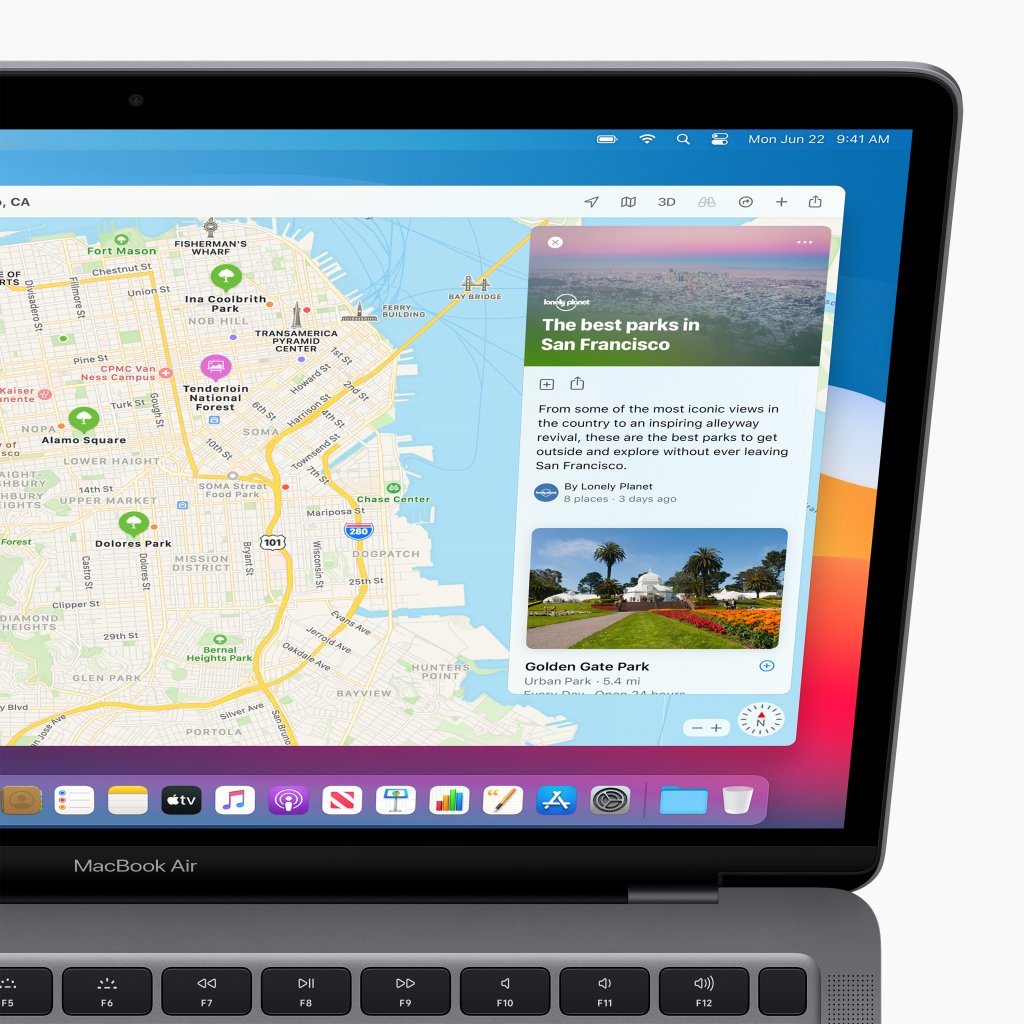[24/06/2020] apple macos bigsur maps curatedguides 06222020