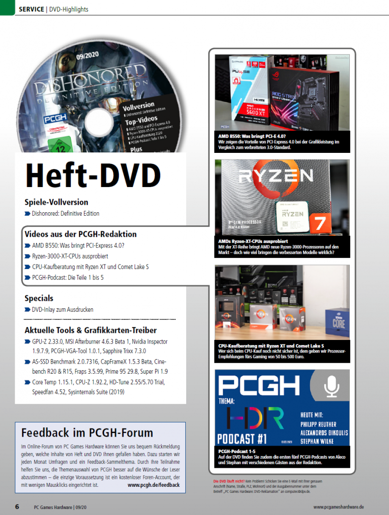 [27/07/2020] PCGH #239 - DVD-Inhalt