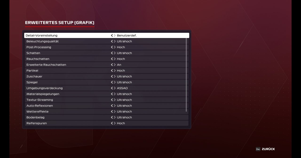 F1 2020 Grafikoptionen 2