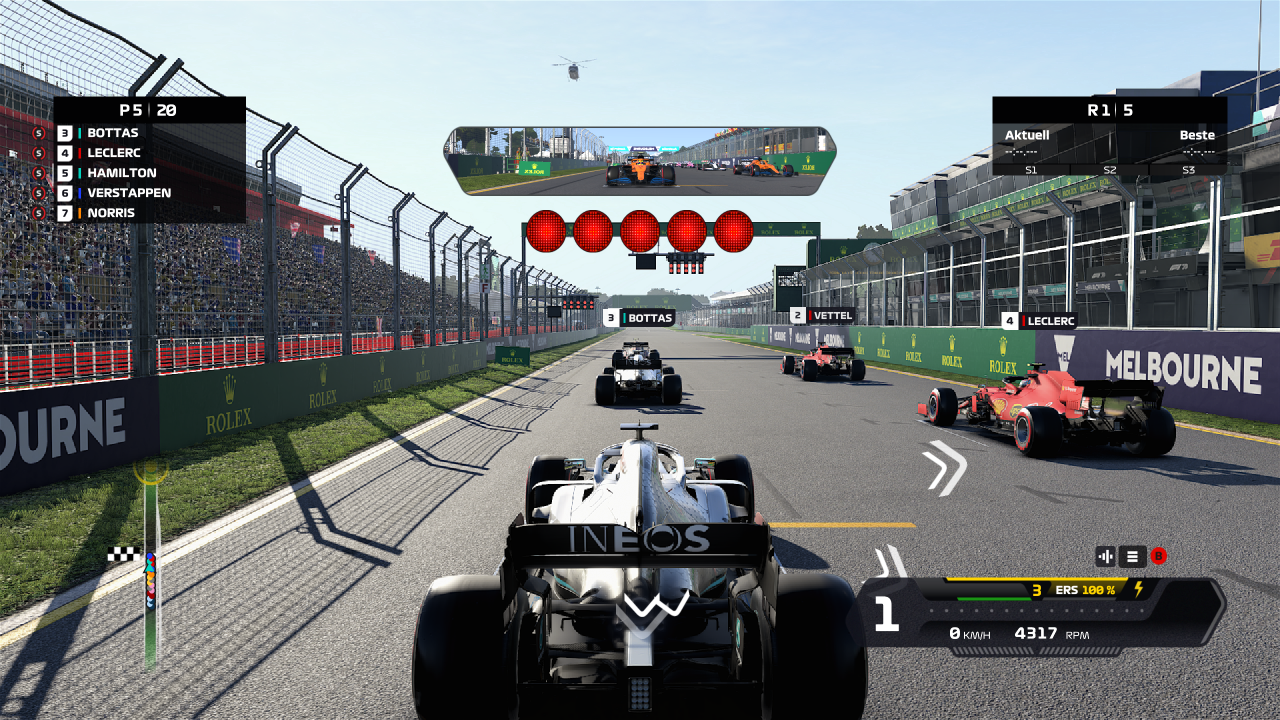 F1 2020 TAA FidelityFX Upscaling