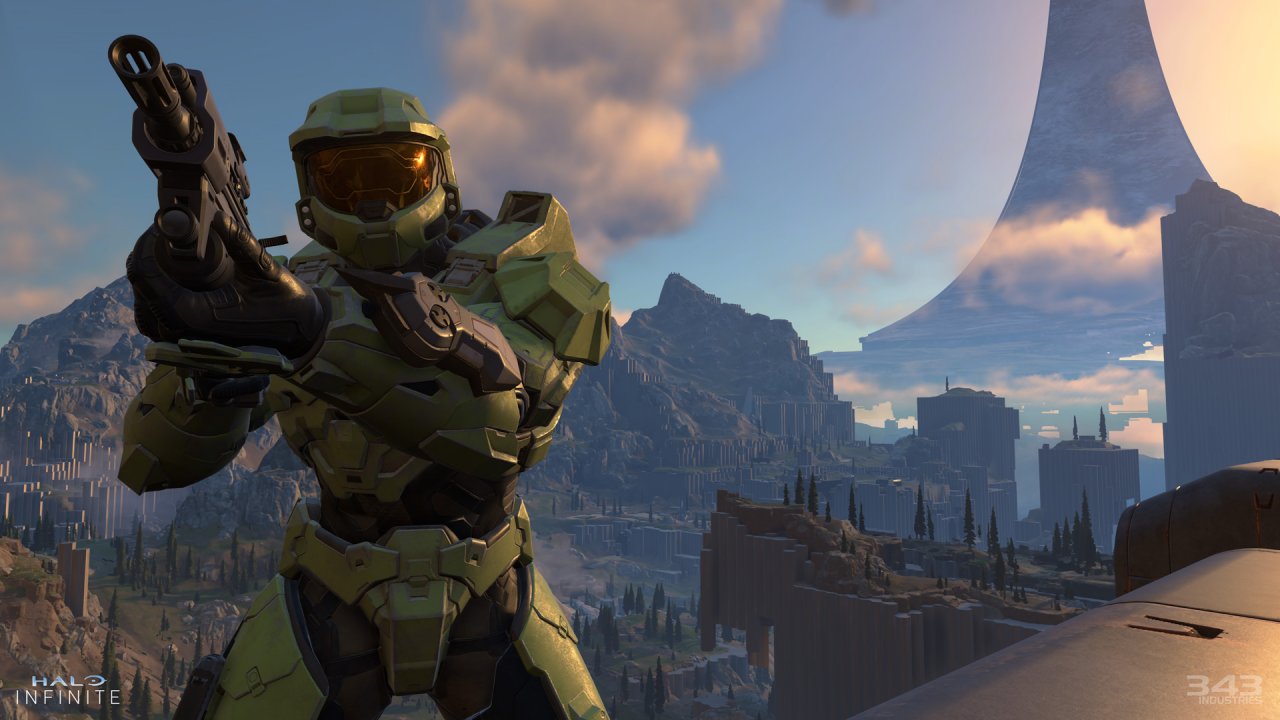 [24/07/2020] Halo Infinite: Master Chief macht Werbung für Windows 11.