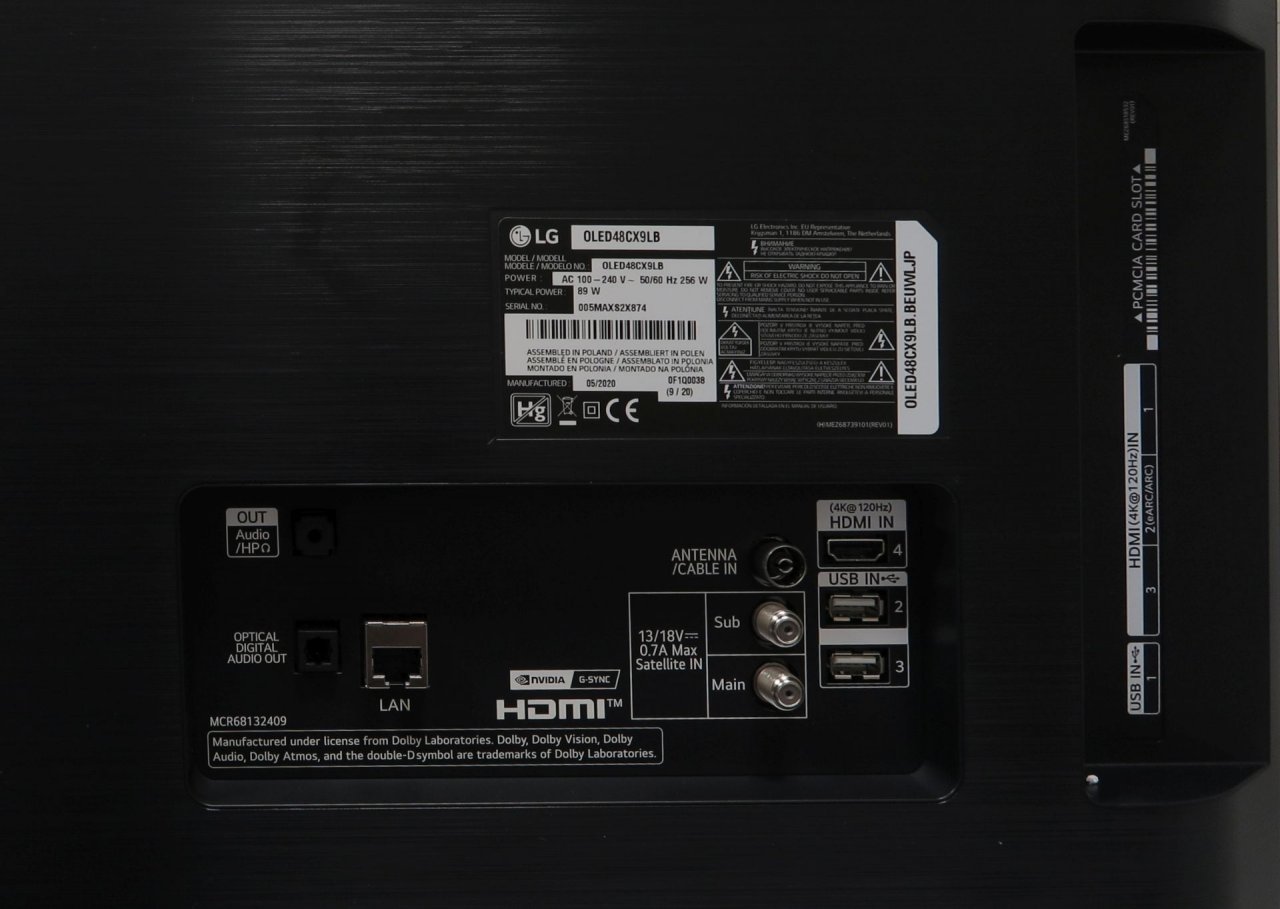 [07/07/2020] LG OLED 48CX9LB im Test: Mit HDMI 2.1 und 120 Hertz gegen Gaming-Monitore (4)
