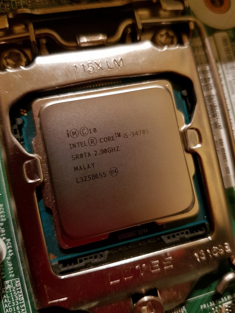 [24/07/2020] Update vom 26.07.2020: Intel Core i5-3470S von Sje