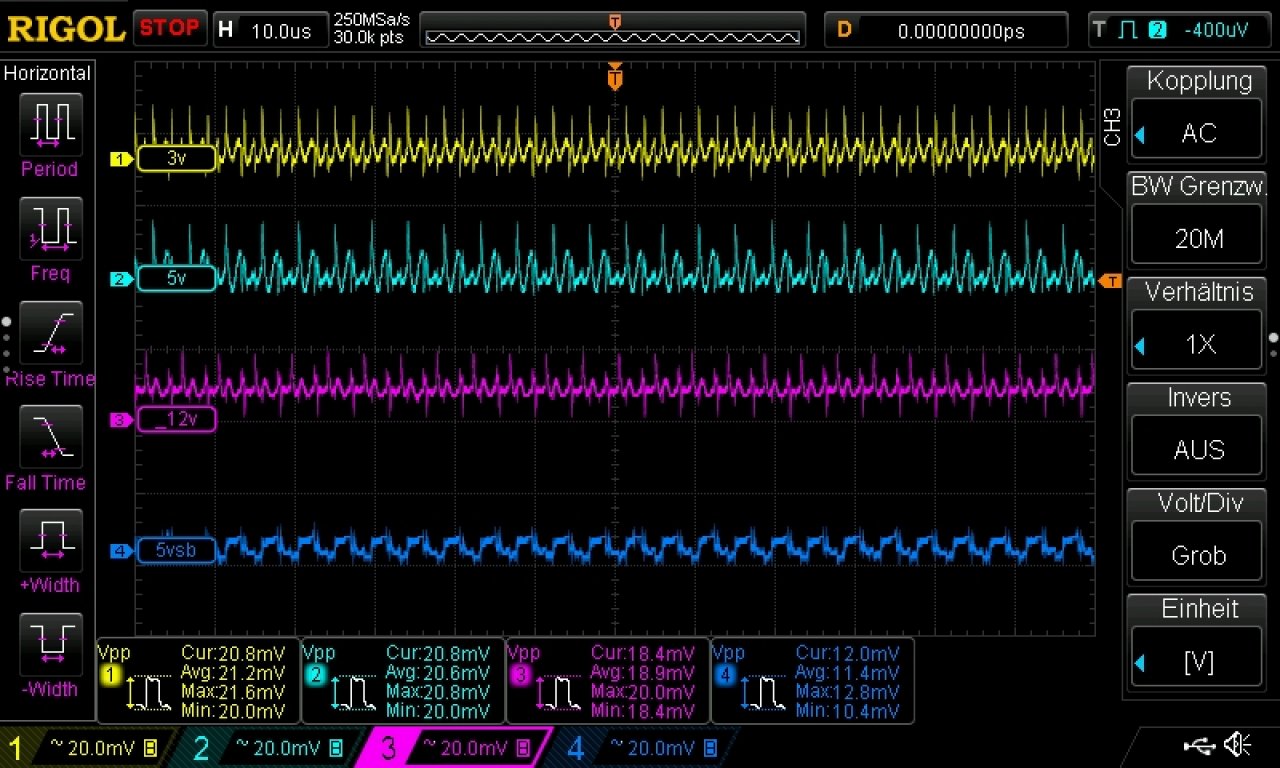 [29/07/2020] Seasonic Prime Connect im Test -&nbsp; Ripple Nebenspannungen