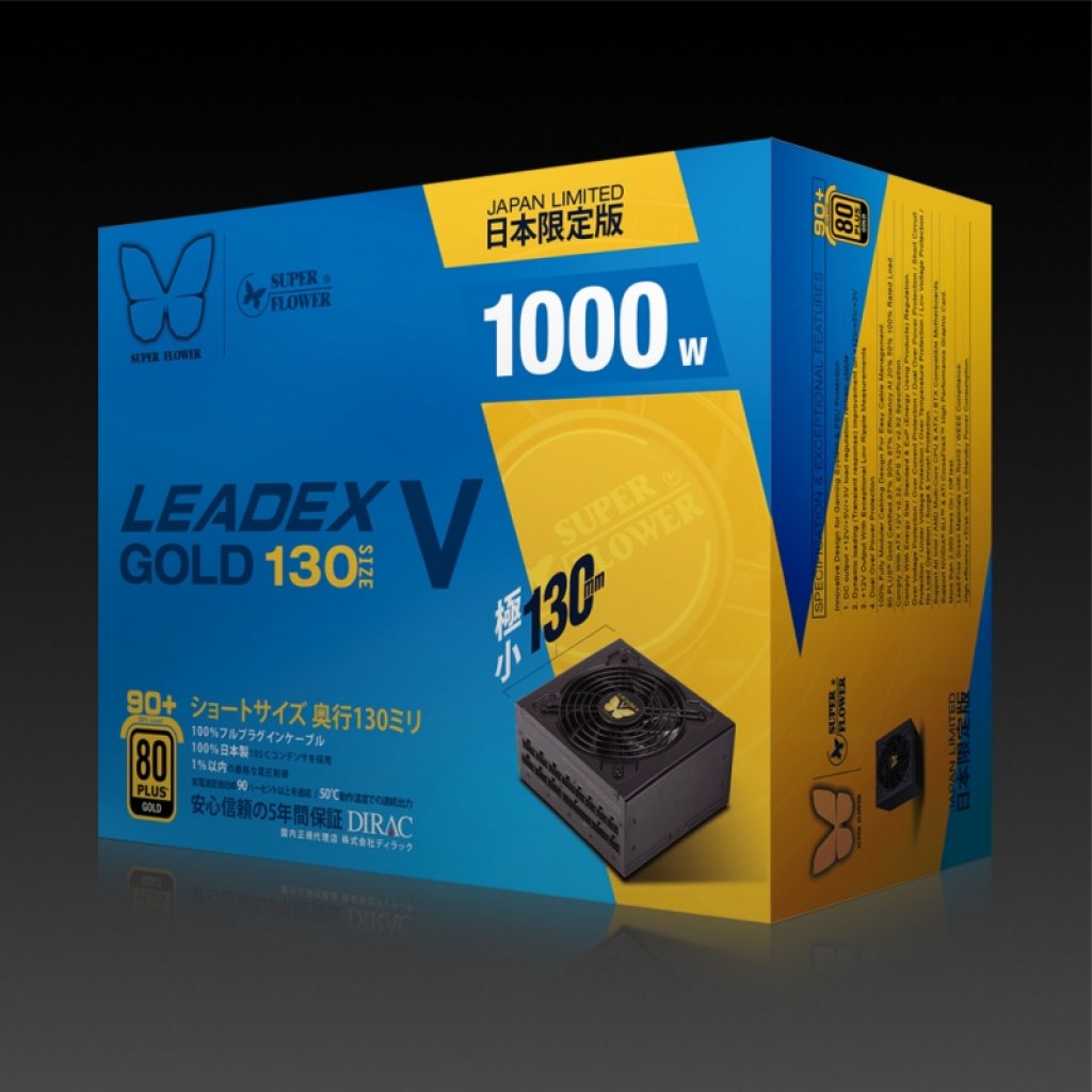 [22/07/2020] Super Flower Leadex V Gold: Bisher kürzestes 1.000 Watt-Netzteil vorgestellt (10)