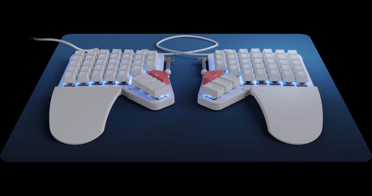 [30/07/2020] Ergonomische Tastatur: ZSA Moonlander 1 bietet mechanische Switches und mehr