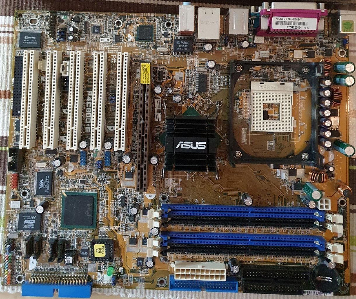 [06/08/2020] Update vom 09.08.2020: Asus P4C800-E Deluxe von hAS3