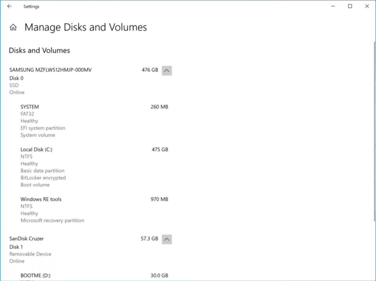 [24/08/2020] Windows 10: Build 20197 mit neuer Datenträgerverwaltung in den Einstellungen (1)