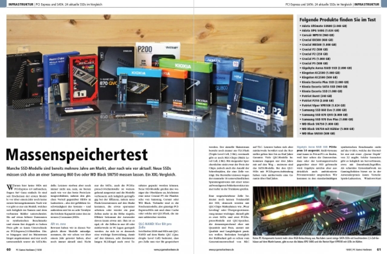 [24/08/2020] PCGH Ausgabe 240 10/2020 - SSDs
