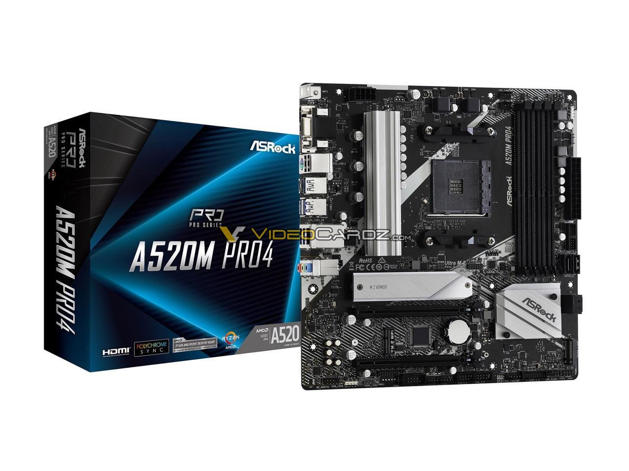 [14/08/2020] Für Ryzen 3000: A520-Motherboards im Anmarsch - erste Bilder zeigen Asrock-Platinen (1)
