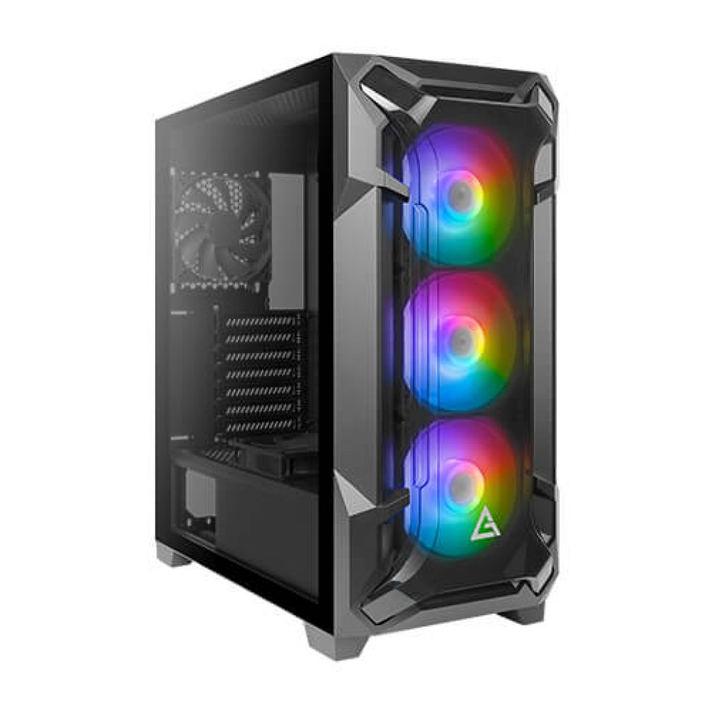 [05/08/2020] Antec Dark League DF600 Flux: Neuer Midi-Tower mit Airflow-Augenmerk (9)