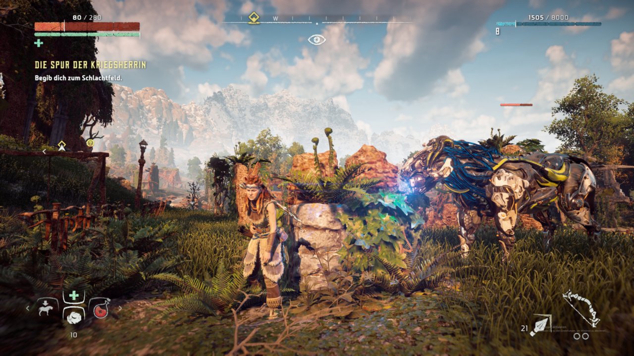 [05/08/2020] Horizon Zero Dawn - Weltenschwund mit wenig Grafikspeicher (FHD, GTX 970/3,5+0,5G