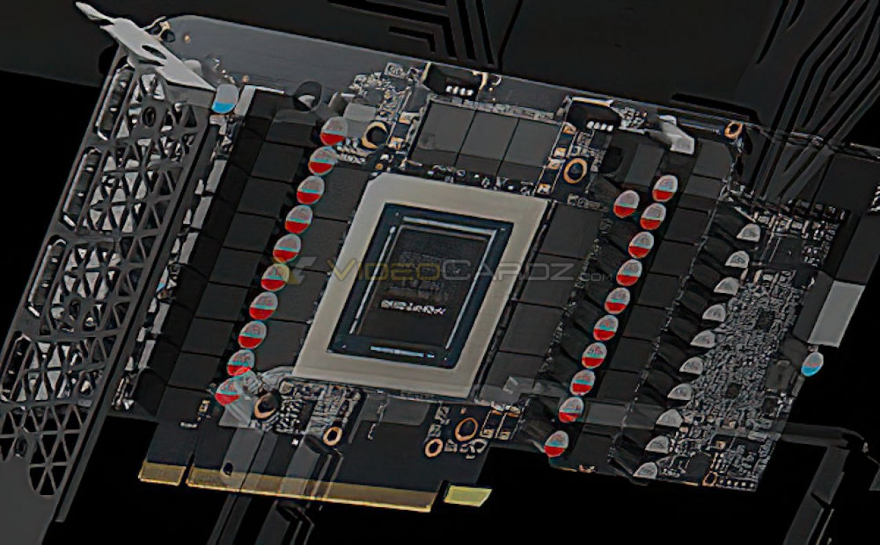 [29/08/2020] Das Bild von Zotac zeigt die GA102-GPU sowie das PCB der Grafikkarte.
