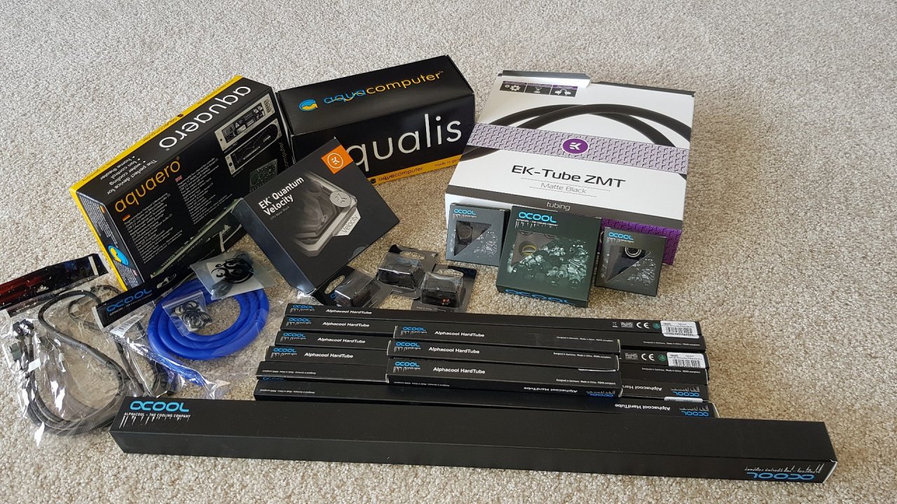 [14/08/2020] Casemod-Tagebuch: Mini-ITX-Wakü-PC mit Hardtubes ausgestattet (9)