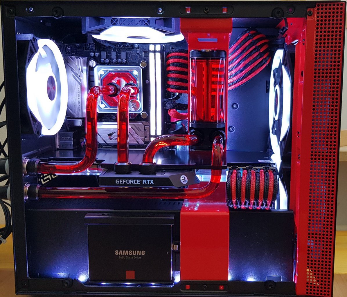 [14/08/2020] Casemod-Tagebuch: Mini-ITX-Wakü-PC mit Hardtubes ausgestattet (22)