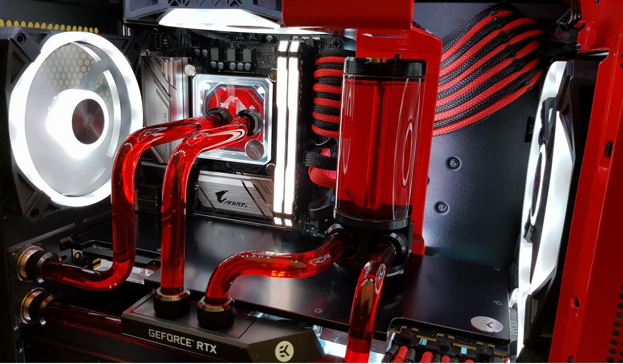 [14/08/2020] Casemod-Tagebuch: Mini-ITX-Wakü-PC mit Hardtubes ausgestattet (25)