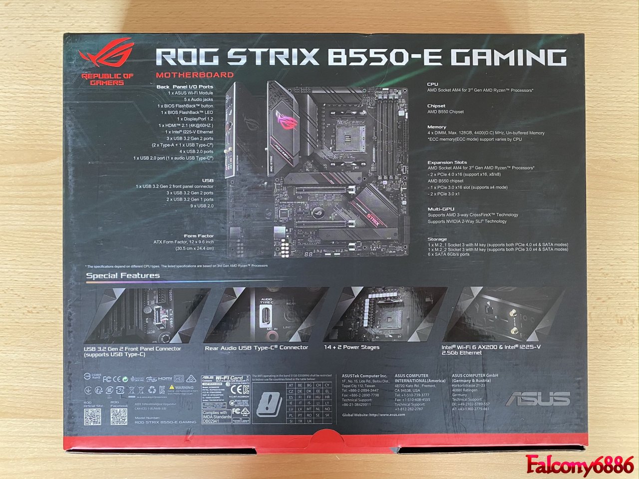 [06/08/2020] Asus ROG Strix B550-E Gaming