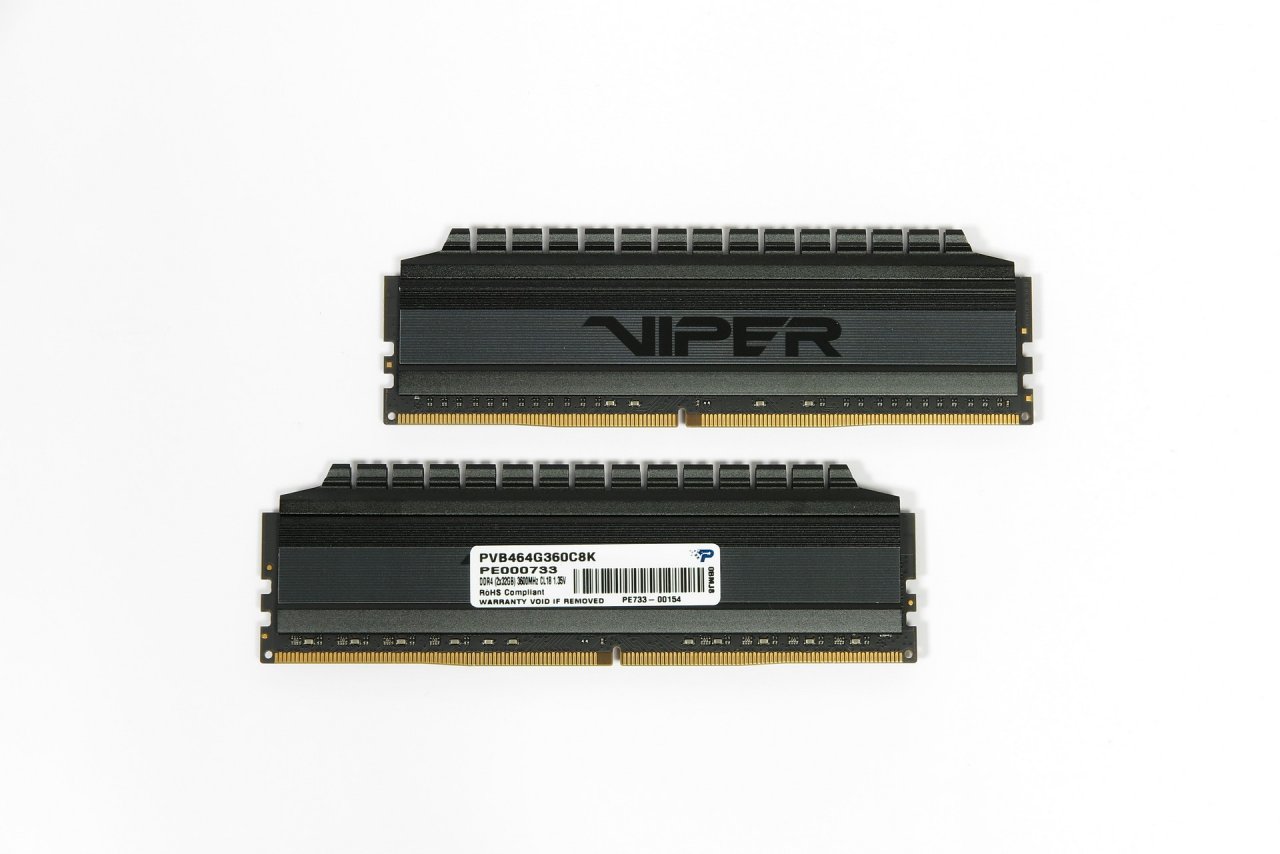[22/08/2020] Patriot Viper Blackout PVB464G360C8K