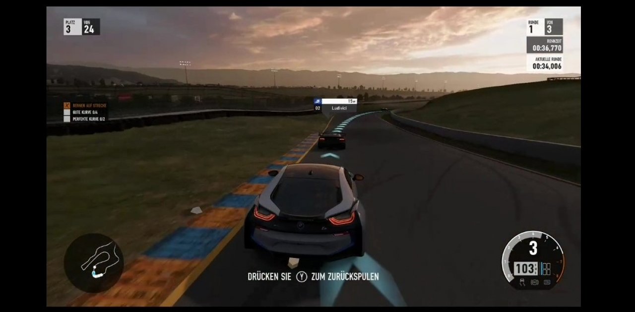 [11/08/2020] Xbox xCloud Beta Forza Motorsport 7 06&nbsp;über mobiles Internet mit 4G-LTE-Verbindung