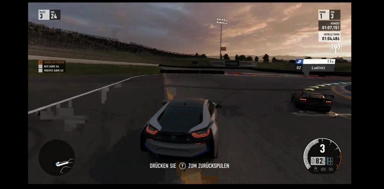 [11/08/2020] Artefakt bei Forza Motorsport 7 in Xbox Game Streaming bei Nutzung im mobilen 4G-LTE-Netz von O2