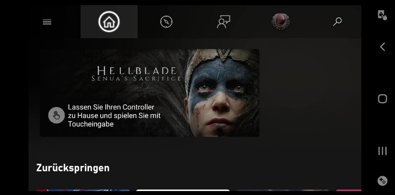 [11/08/2020] Xbox xCloud Game Streaming Beta App Homeseite 01