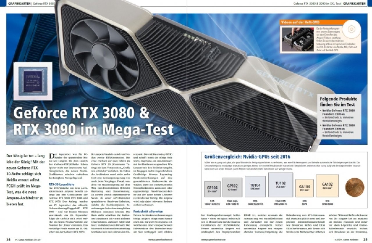 [30/09/2020] PCGH #241 11/2020 - XXL-Test RTX 3080/3090