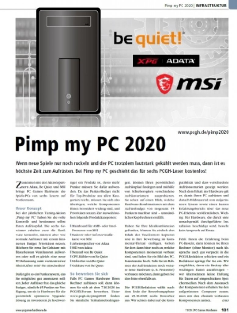 [30/09/2020] PCGH #241 11/2020 - Pimp My PC