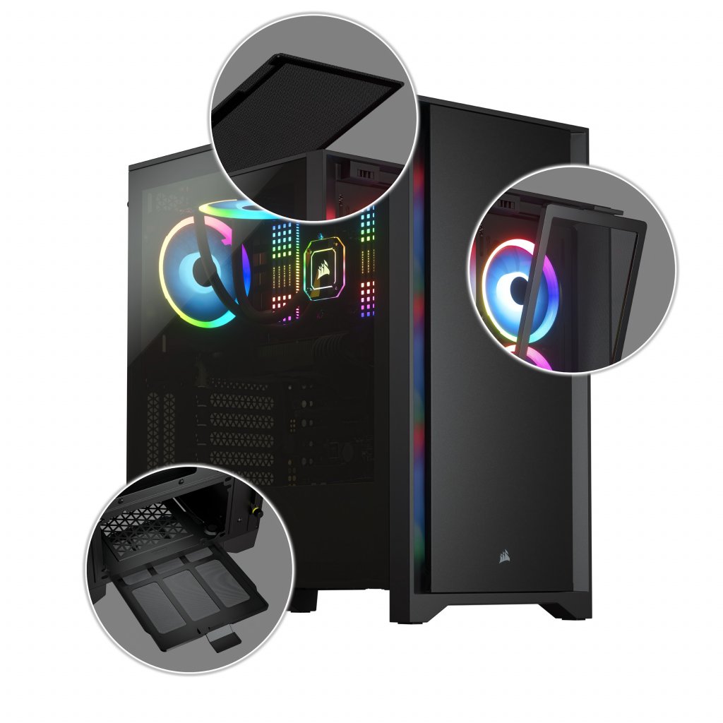 [15/09/2020] Corsair 4000D Mid Tower Black 37 