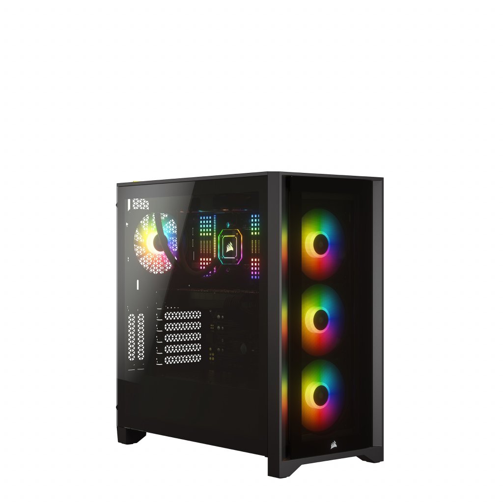 [15/09/2020] Corsair iCUE 4000X RGB Mid Tower Black 12 