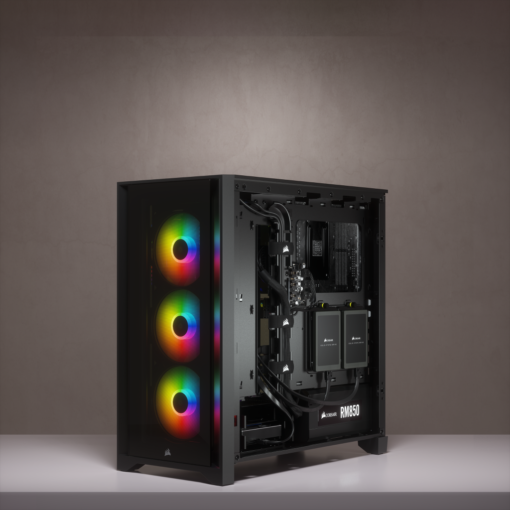 [15/09/2020] Corsair iCUE 4000X RGB Mid Tower Black 18 