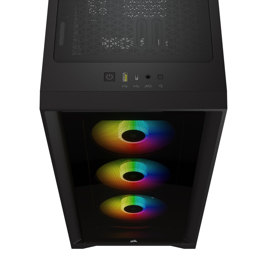 [15/09/2020] Corsair iCUE 4000X RGB Mid Tower Black 6 