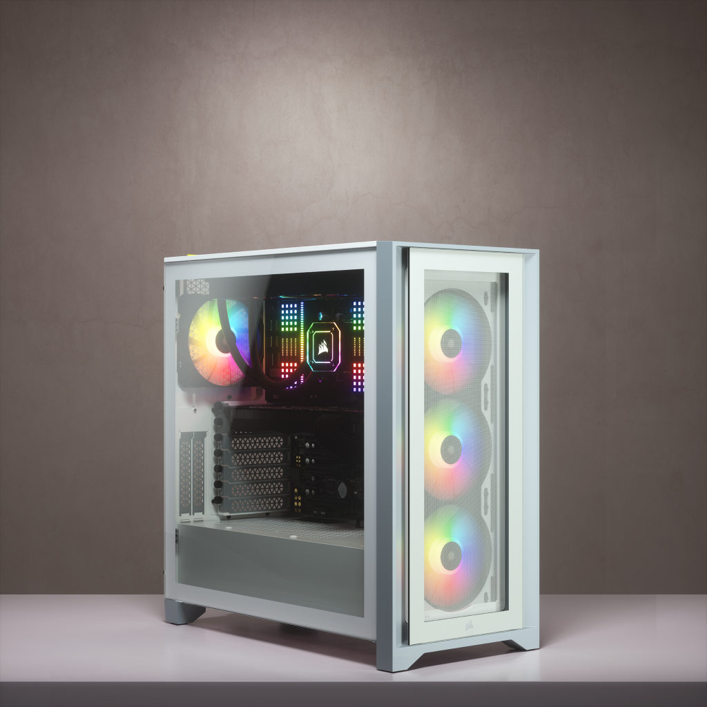 [15/09/2020] Corsair iCUE 4000X RGB Mid Tower White 13 