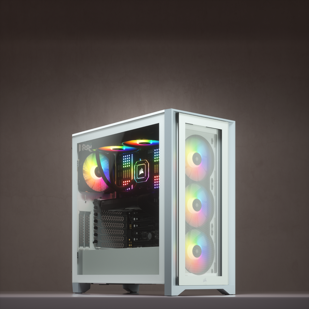 [15/09/2020] Corsair iCUE 4000X RGB Mid Tower White 15 