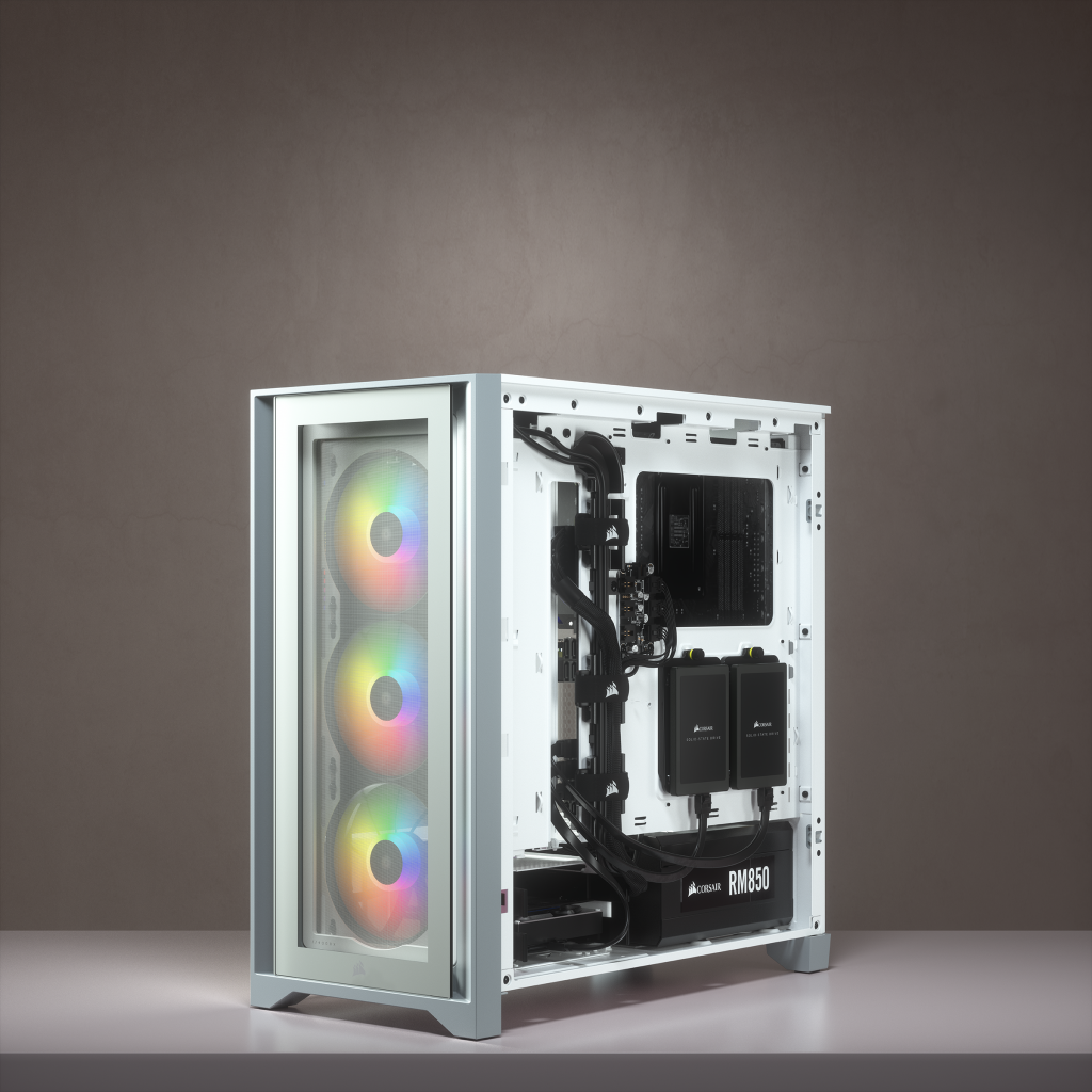 [15/09/2020] Corsair iCUE 4000X RGB Mid Tower White 18 