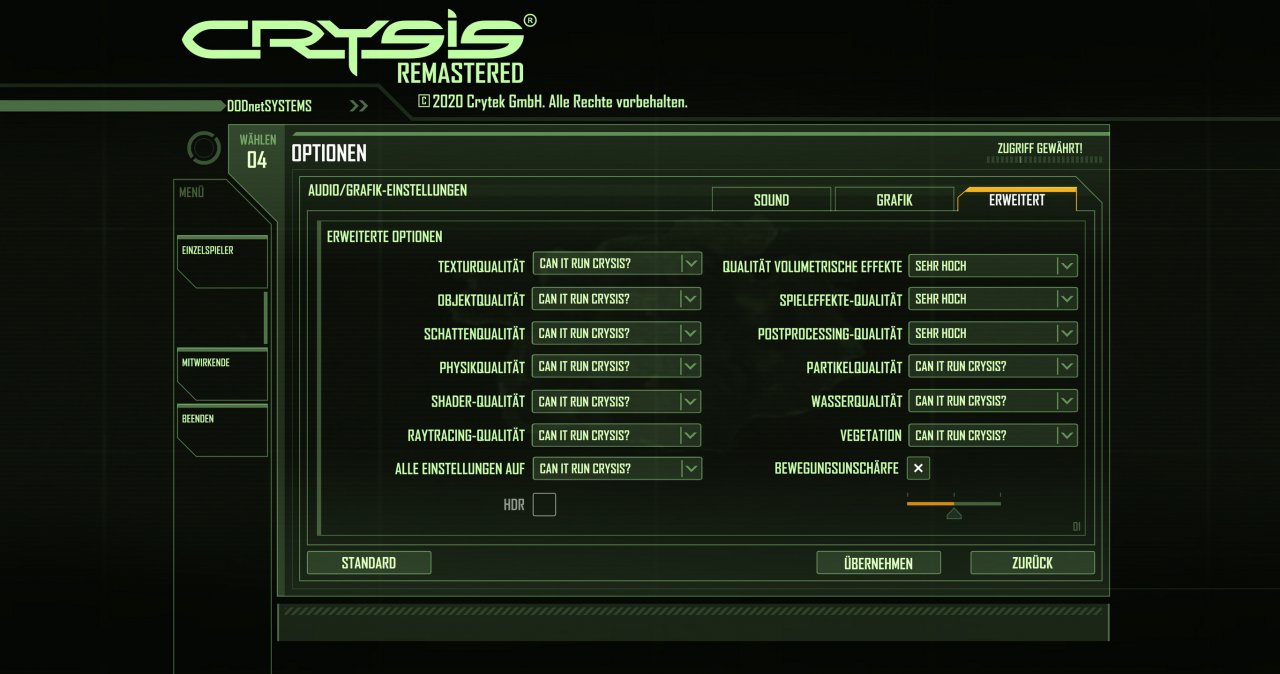 [18/09/2020] Crysis Remastered im Techniktest: Hübsches Software-Raytracing, hartes CPU-Limit (43)